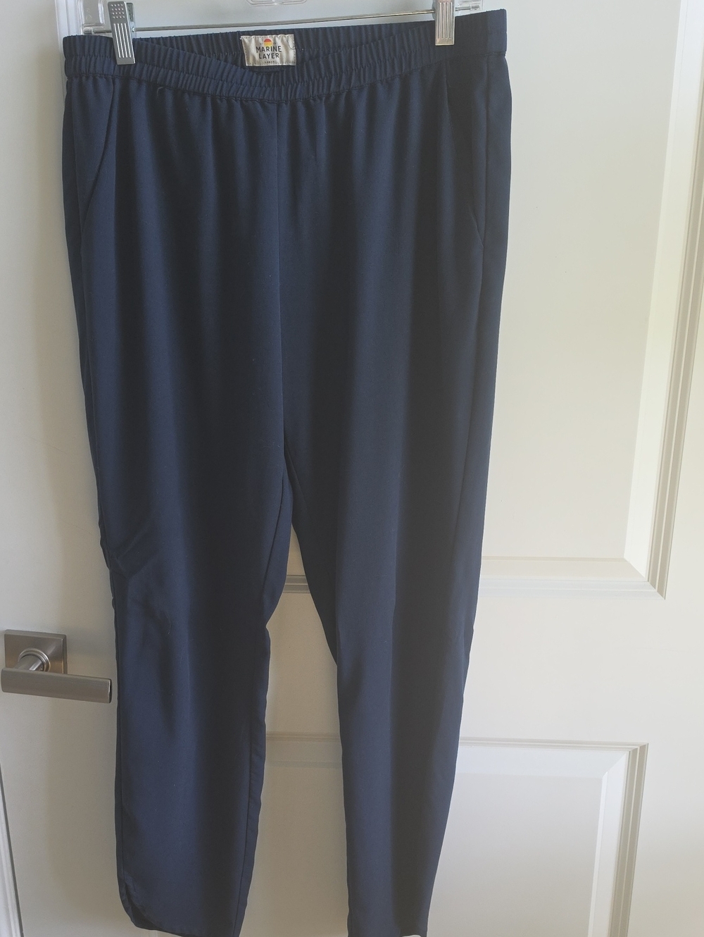 Marine Layer Women's Navy Jogger Sweatpants